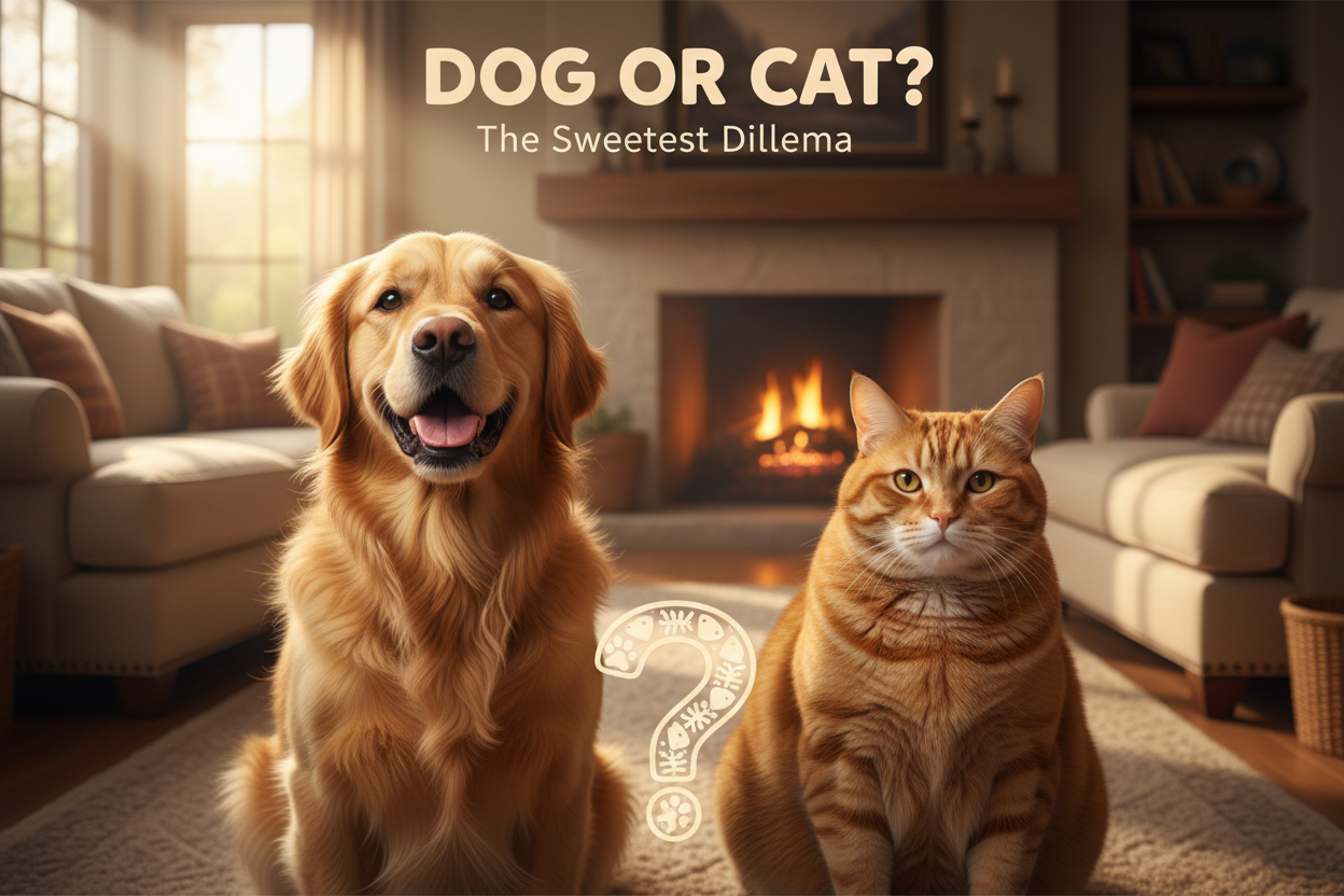Dog or Cat: Which Pet Should You Choose as a First-Time Owner?