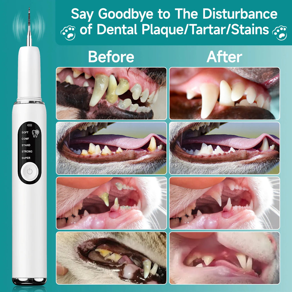 Ultrasonic Pet Tooth Cleaner