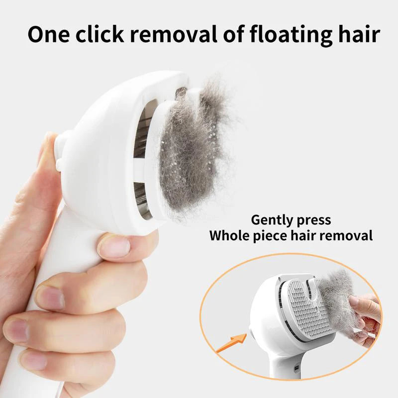 Steam Grooming Pet Brush