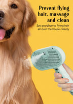 Steam Grooming Pet Brush
