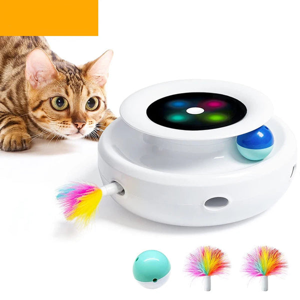 2-in-1 Smart Cat Toy