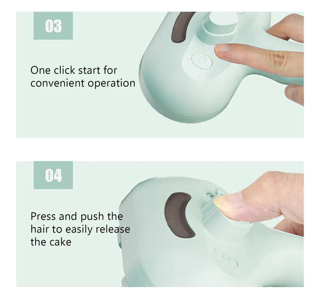 Steam Grooming Pet Brush